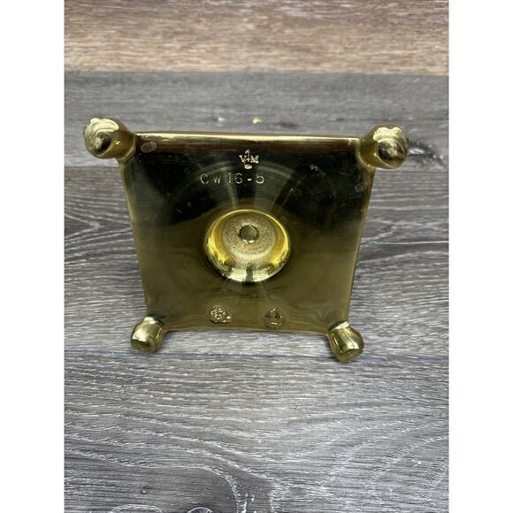 Northern European William and Mary Solid Brass Candle Stick 7” Tall - Picture 10 of 12